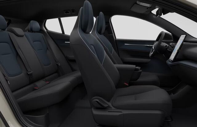 Volvo EX30 272PK Automaat Single Ext. Range Plus Europa / Elektrische stoelen met geheugen / Stoel - en stuurwielverwarming / Harman Kardon audio / Elektrische achterklep / Keyless entry / Adaptieve Cruise Control / BLIS / Dodehoek Detectie / Parkeersensoren voor en