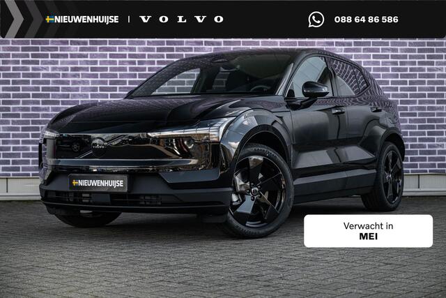Volvo EX30 P5 Long Range Plus Black Edition Europa | Power Seats | Stuur & Stoelverwarming | Harman/Kardon | Digital Key | Parkeercamera | Adaptive Cruise Control | BLIS | Elektrische achterklep | Google |