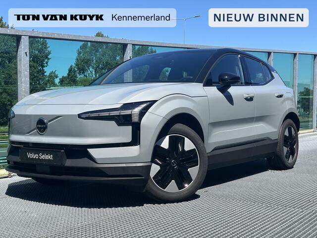 Volvo EX30 Single Motor Plus 51 kWh Automaat, Climate line, Stoel-en stuurwielverwarming, Warmtepomp, Zwart dak, Driver assist, Pilot assist, Adaptive cruise, BLIS