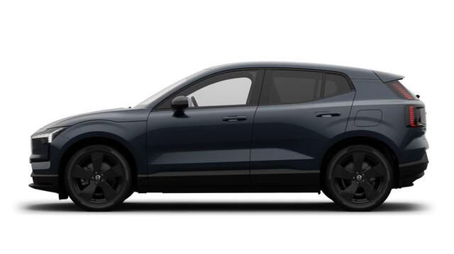 Volvo EX30 P5 Long Range Plus Black Edition Europa 69 kWh | Adaptive Cruise Control | Black Interieur | Stoel + Stuurverwarming | elektr. stoelen | camera | Getint Glas | Harman Kardon Audio | BLIS Dodehoek Detectie |