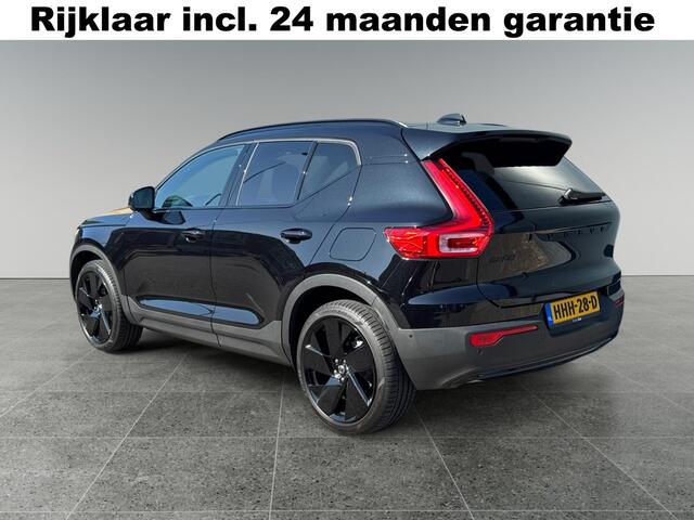 Volvo EX40 Single Motor Ext. Range Ultra Black Edition | Panoramadak | 360 graden camera | Harman/Kardon | Pixel LED |