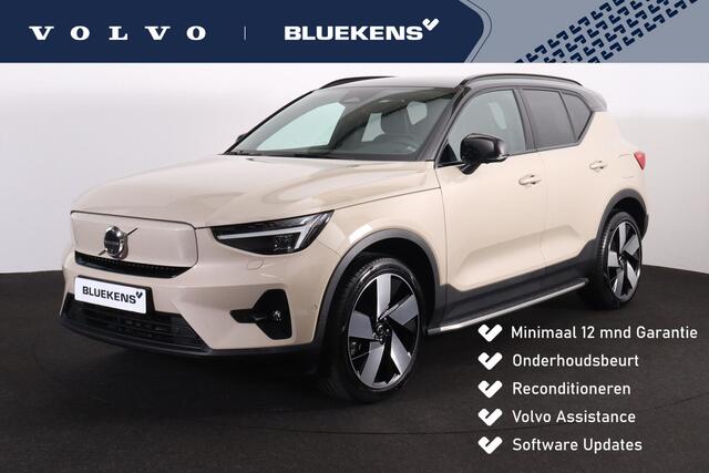 Volvo EX40 Twin Motor Performance Plus 82 kWh - IntelliSafe Assist & Surround - 360º Camera - Harman/Kardon audio - Verwarmde voorstoelen, stuur & achterbank - Parkeersensoren voor & achter - Elektr. bedienb. bestuurdersstoel met geheugen - Draadloze tel. lader - Wa