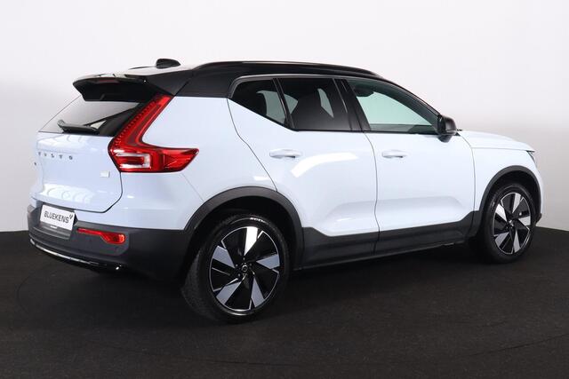 Volvo EX40 Extended Range Ultra 82 kWh - Panorama/schuifdak - IntelliSafe Assist & Surround - 360º Camera - Harman/Kardon audio - Verwarmde voorstoelen, stuur & achterbank - Parkeersensoren voor & achter - Elektr. bedienb. voorstoelen met geheugen links - Draadloze 