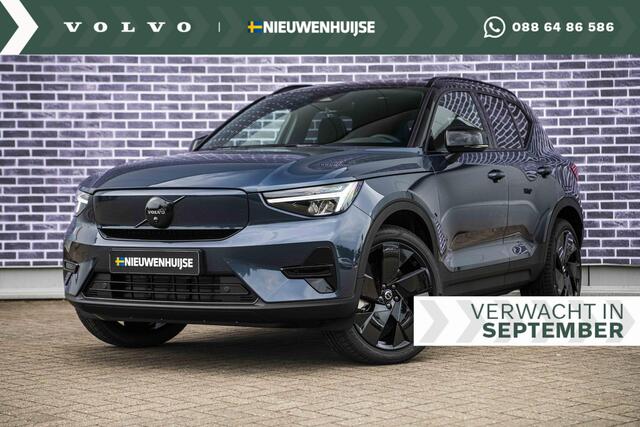 Volvo EX40 Single Motor Extended Range Ultra Black Edition | Harman Kardon | 20" | Panoramadak | Donker Glas | Power Seats |