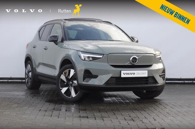 Volvo EX40 252PK Automaat Extended Range Ultra Panoramadak / 360 Camera / Apple carplay / Android auto / Elektrisch bedienbare voorstoelen / Pilot assist / Adaptive cruise control / Harman kardon audio / All season banden / Stoelverwarming voor / Warmtepomp