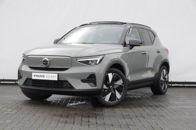 Volvo EX40 252PK Automaat Extended Range Ultra Panoramadak / 360 Camera / Apple carplay / Android auto / Elektrisch bedienbare voorstoelen / Pilot assist / Adaptive cruise control / Harman kardon audio / All season banden / Stoelverwarming voor / Warmtepomp