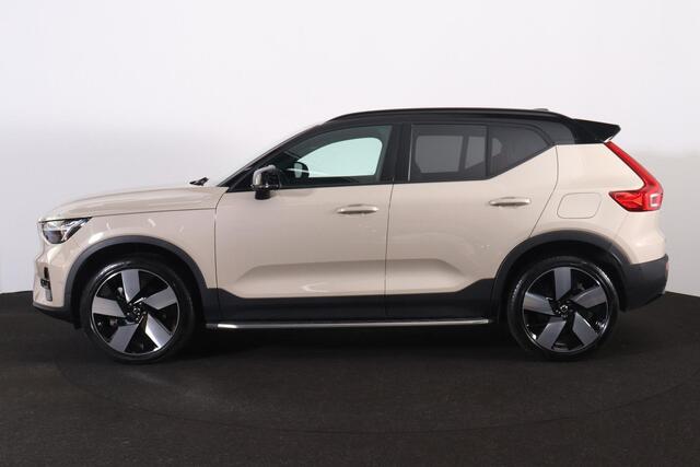 Volvo EX40 Performance Ultra 82 kWh - Panorama/schuifdak - IntelliSafe Assist & Surround - 360º Camera - Harman/Kardon audio - Verwarmde voorstoelen, stuur & achterbank - Parkeersensoren voor & achter - Elektr. bedienb. voorstoelen met geheugen links - Wollen bekled