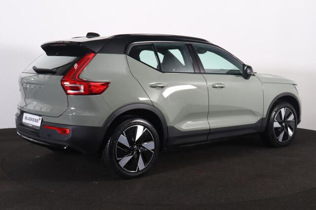 Volvo EX40 Extended Range Ultra 82 kWh - Panorama/schuifdak - IntelliSafe Assist & Surround - 360º Camera - Harman/Kardon audio - Verwarmde voorstoelen, stuur & achterbank - Parkeersensoren voor & achter - Elektr. bedienb. voorstoelen met geheugen links - Draadloze 