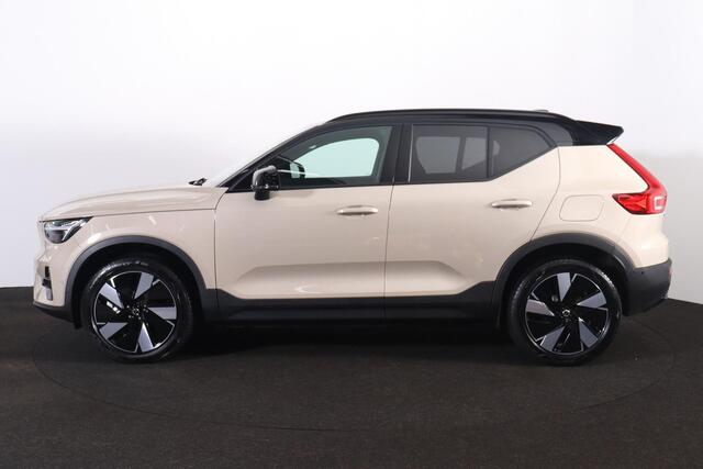 Volvo EX40 Twin Performance Ultra - Panorama/schuifdak - IntelliSafe Assist & Surround - 360º Camera - Harman/Kardon audio - Verwarmde voorstoelen, stuur & achterbank - Parkeersensoren voor & achter - Elektr. bedienb. voorstoelen met geheugen links - Draadloze tel.