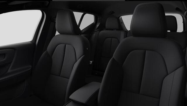 Volvo EX40 Single Motor Extended Range Plus Black Ed. 82 kWh | Longe Range | Google | Adaptieve Cruise Control | Keyless | Getint Glas | Elek. Stoelen | Warmtepomp | Camera | Stoelverwarming Voor + Achter | Harman Kardon Audio | Zwarte Hemelbekleding | DAB | Stuurve