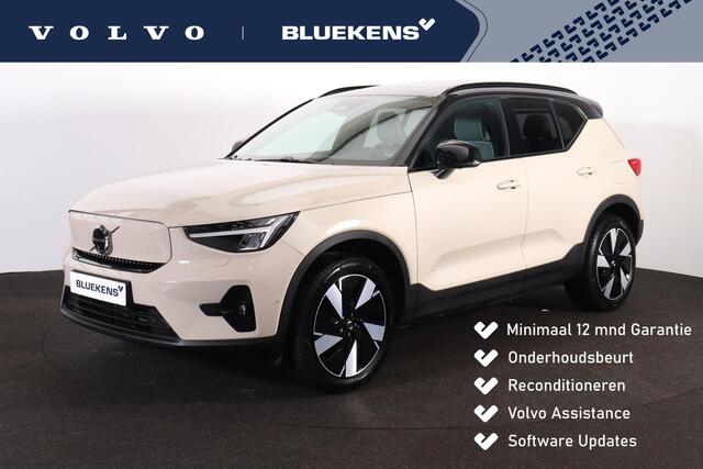 Volvo EX40 Performance Ultra 82 kWh - Panorama/schuifdak - IntelliSafe Assist & Surround - 360º Camera - Harman/Kardon audio - Verwarmde voorstoelen, stuur & achterbank - Parkeersensoren voor & achter - Elektr. bedienb. voorstoelen met geheugen links - Draadloze tel