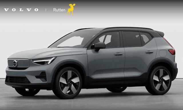 Volvo EX40 252PK Automaat Single Ext. Range Plus 82 kWh / Lounge Pakket / Extra getint glas / 360 Camera / 20'' velgen / Panoramadak / Zwart dak / Harman Kardon / Adaptieve cruise control / Getint glas / Stoel en stuurwielverwarming / parkeersensoren met 360 camera 