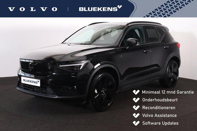 Volvo EX40 Performance Ultra 82 kWh - Panorama/schuifdak - IntelliSafe Assist & Surround - 360º Camera - Harman/Kardon audio - Verwarmde voorstoelen, stuur & achterbank - Parkeersensoren voor & achter - Elektr. bedienb. voorstoelen met geheugen links - Draadloze tel