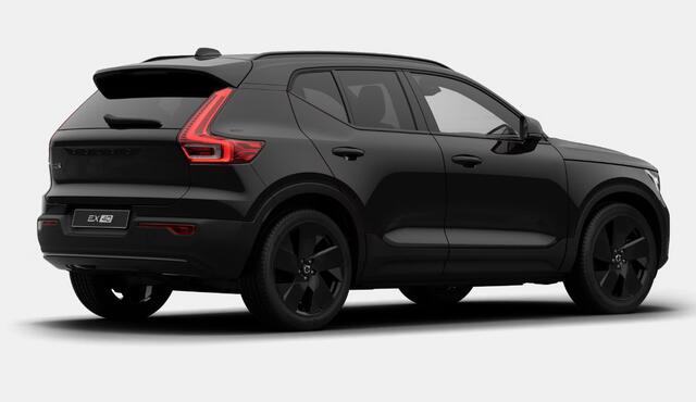 Volvo EX40 Twin Motor Ultra Black Edition Europa 82 kWh Panoramadak / Adaptive cruise control / 360 Camera / Elektrisch bedienbare stoelen met geheugen / Apple Carplay / Android auto /