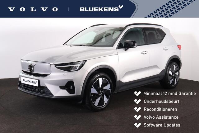 Volvo EX40 Extended Range Plus 82 kWh - IntelliSafe Assist & Surround - 360º Camera - Verwarmde voorstoelen, stuur & achterbank - Parkeersensoren voor & achter - Elektr. bedienb. bestuurdersstoel met geheugen - Draadloze tel. lader - Warmtepomp - Extra getint glas -