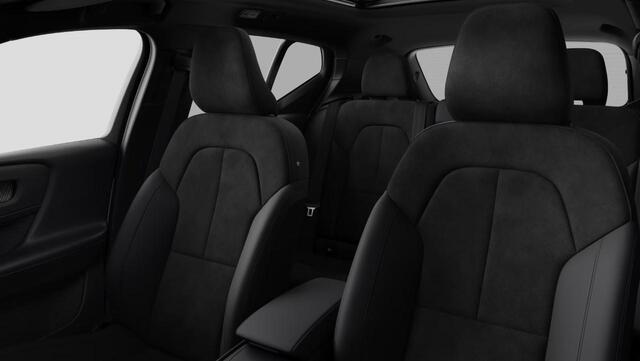 Volvo EX40 Single Motor Ext. Range Ultra Bl. Ed. Eur. 82 kWh | Google | Long Range | Harman Kardon Audio | Adaptieve Cruise Control | 360 Camera | Stuurverwarming | DAB | Keyless | Stoelverwarming Voor + Achter | Getint Glas | Elek. Achterklep | Zitverlenging | Dodehoekdetectie | 20" LM