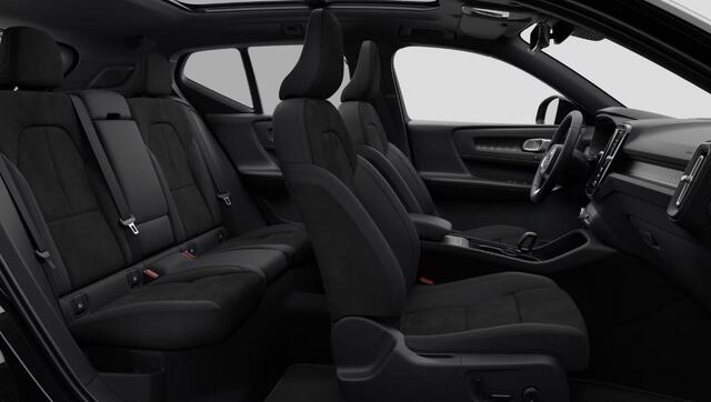 Volvo EX40 Single Motor Ext. Range Ultra Bl. Ed. Eur. 82 kWh | Google | Long Range | Harman Kardon Audio | Adaptieve Cruise Control | 360 Camera | Stuurverwarming | DAB | Keyless | Stoelverwarming Voor + Achter | Getint Glas | Elek. Achterklep | Zitverlenging | Dodehoekdetectie | 20" LM