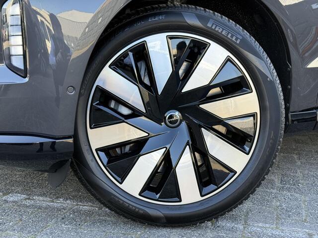 Volvo EX90 Twin Motor Ultra 7p. 111 kWh , Luchtvering , Elek. Trekhaak , Stoel+Stuur+Achterbank Verwarmd, Panoramadak , Bose-Audio , Massage , 360 Camera , Google , BLIS , Carplay , Adaptive Cruise , Pilot Assist ,