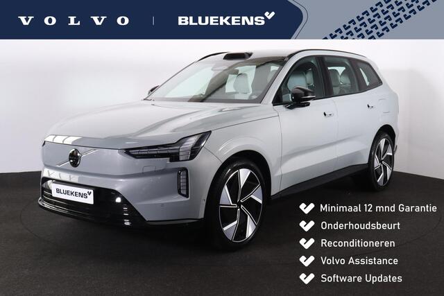 Volvo EX90 Twin Motor Performance Ultra 7p. 111 kWh Luchtvering - Pilot Assist Pack - Panoramadak - IntelliSafe Assist & Surround - 360º Camera - Bowers & Wilkins audio - Verwarmde voorstoelen, stuur & achterbank - Parkeersensoren voor & achter - Head up display - 2