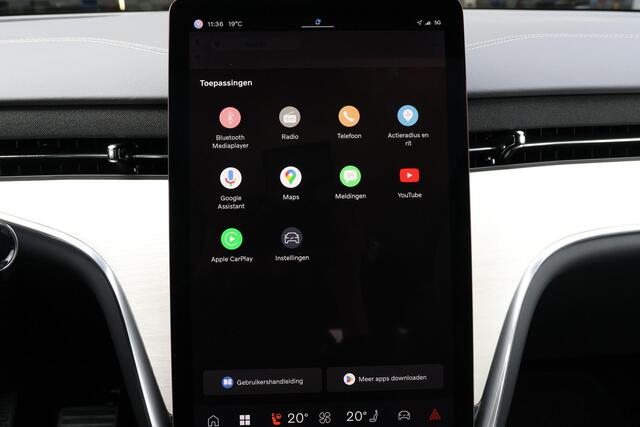 Volvo EX90 Twin Motor Performance Ultra 7p. 111 kWh Luchtvering - Pilot Assist Pack - Panoramadak - IntelliSafe Assist & Surround - 360º Camera - Bowers & Wilkins audio - Verwarmde voorstoelen, stuur & achterbank - Parkeersensoren voor & achter - Head up display - 2