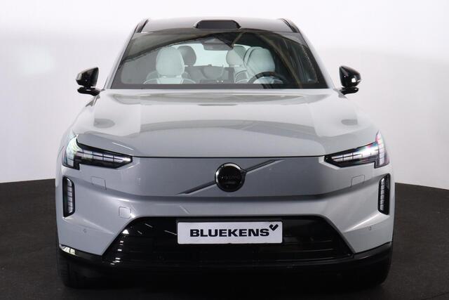 Volvo EX90 Twin Motor Performance Ultra 7p. 111 kWh - Luchtvering - Pilot Assist Pack - Panoramadak - IntelliSafe Assist & Surround - 360º Camera - Bowers & Wilkins audio - Verwarmde voorstoelen, stuur & achterbank - Parkeersensoren voor & achter - Head up display -