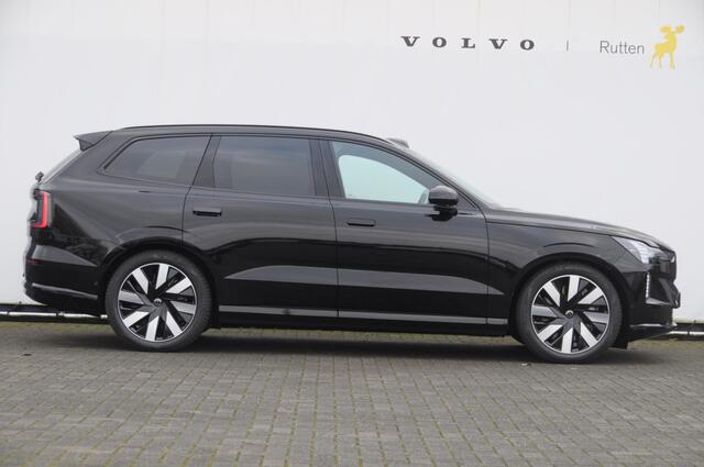 Volvo EX90 408PK Automaat Twin Motor Ultra / Panoramadak / Luchtvering / Head-up display / Stoelverwarming en stuurwielverwarming / Massagestoelen / Memory seats / Adaptive cruise control / 360 Camera / elektrische achterklep