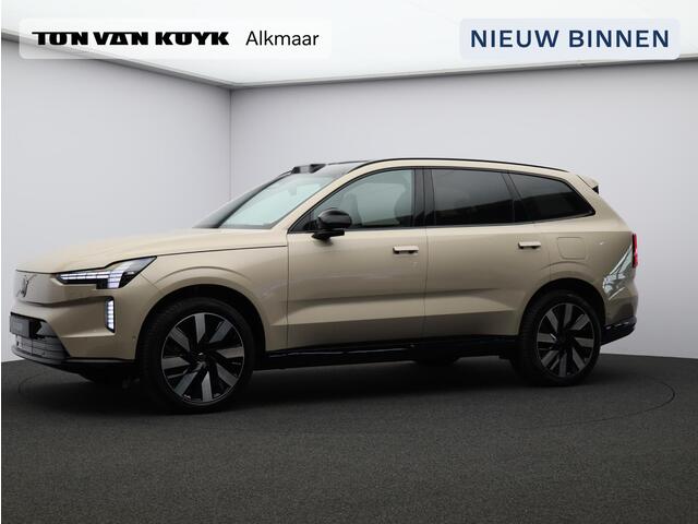 Volvo EX90 Twin Motor Ultra 7p. 111 kWh / Trekhaak / Head-Up Display / Massage Stoelen / 360 Camera / Pilot Assist Pack / 21" Wielen / Climate Pack /