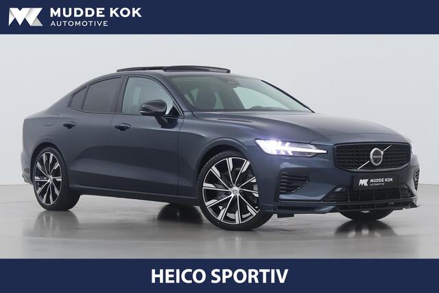 Volvo S60 T8 Recharge Ultimate Dark | HEICO SPORTIV | Long Range | 360° Camera | ACC | Panoramadak | Head-Up | 20 Inch