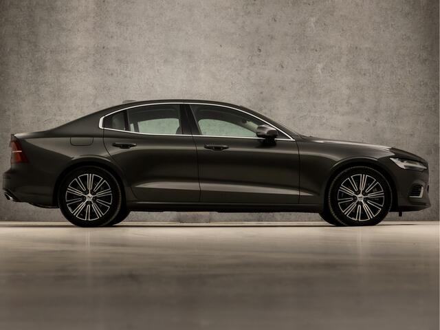 Volvo S60 2.0 Recharge T6 AWD Inscription 391Pk Automaat (APPLE CARPLAY, GROOT NAVI, STUUR/STOELVERWARMING, MEMORY SEATS, LEDER, CAMERA, ADAPTIVE CRUISE, KEYLESS, LANE ASSIST, NIEUWSTAAT)
