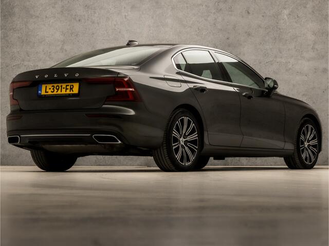 Volvo S60 2.0 Recharge T6 AWD Inscription 391Pk Automaat (APPLE CARPLAY, GROOT NAVI, STUUR/STOELVERWARMING, MEMORY SEATS, LEDER, CAMERA, ADAPTIVE CRUISE, KEYLESS, LANE ASSIST, NIEUWSTAAT)