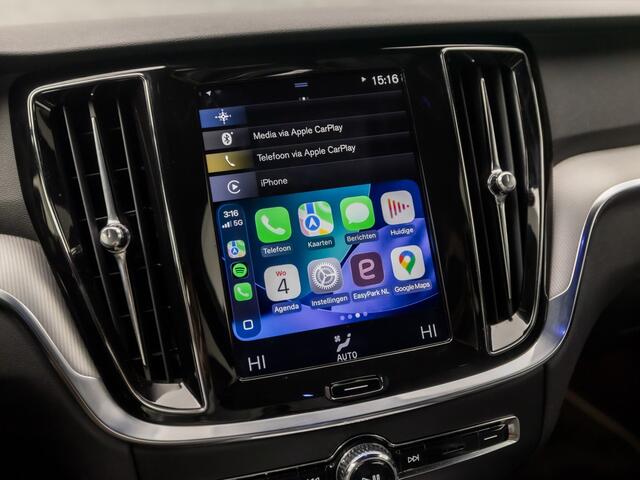Volvo S60 2.0 T4 R-Design 190Pk Automaat (APPLE CARPLAY, GROOT NAVI, MEMORY SEATS, CAMERA, LEDER, SPORTSTOELEN, GETINT GLAS, PARKEERSENSOREN, NIEUWSTAAT)