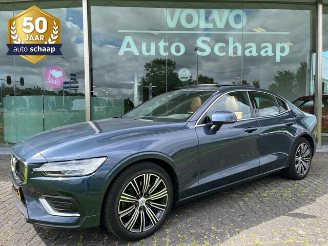 Volvo S60 2.0 B4 Plus Bright | Rijklaar incl 12 mnd Bovag | Mild Hybrid Panoramadak Geventileerde voorstoelen Camera