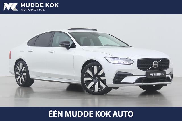 Volvo S90 T8 AWD Ultimate Dark | Head-Up | 360° Camera | Stoel+Stuurverwarming | Schuif/kanteldak