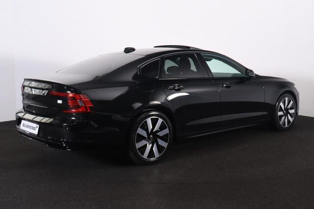Volvo S90 T8 AWD Ultra Dark - LONG RANGE - Schuif/kanteldak - IntelliSafe Assist & Surround - 360º Camera - Harman/Kardon audio - Adaptieve LED koplampen - Verwarmde voorstoelen, stuur & achterbank - Parkeersensoren voor & achter - Elektr. bedienb. voorstoelen met 