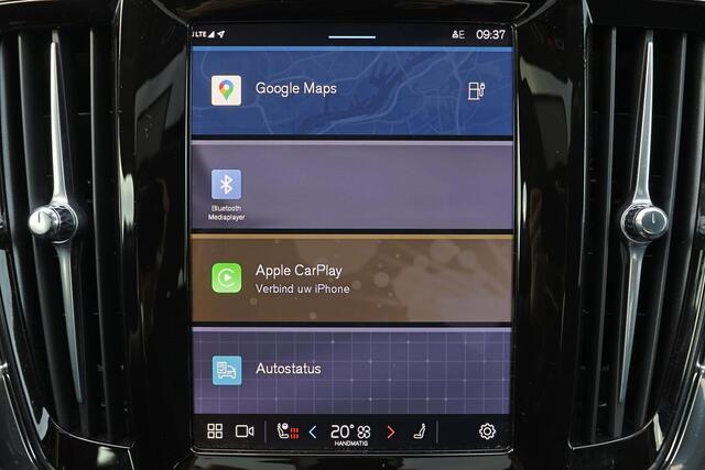 Volvo S90 T8 AWD Ultra Dark - LONG RANGE - Schuif/kanteldak - IntelliSafe Assist & Surround - 360º Camera - Harman/Kardon audio - Adaptieve LED koplampen - Verwarmde voorstoelen, stuur & achterbank - Parkeersensoren voor & achter - Elektr. bedienb. voorstoelen met 