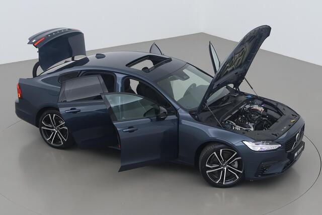 Volvo S90 T8 AWD Ultimate Dark | Bowers&Wilkins | Luchtvering Achter | 360° Camera | Schuif/kanteldak