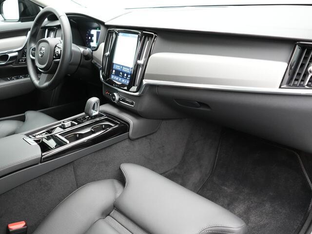 Volvo S90 T8 AWD Ultimate Dark PHEV 455pk LONG RANGE Dealer O.H | Panodak | Adaptive Cruise | 360 Camera | Lederen Sportstoelen Memory | Pilot Assist | Stuurverwarming | 20"L.M | BLIS | Google Maps |