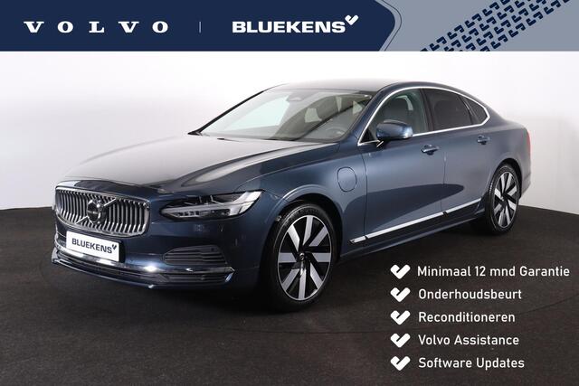 Volvo S90 T8 AWD Core Bright - IntelliSafe Assist & Surround - Harman/Kardon audio - Adaptieve LED koplampen - Parkeercamera achter - Verwarmde voorstoelen, stuur & achterbank - Parkeersensoren voor & achter - Elektr. bedienb. voorstoelen met geheugen - Extra getin