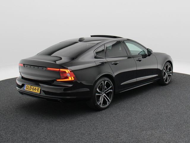 Volvo S90 2.0 T8 456 Pk Recharge AWD Ultra Dark | Stoel/Stuurverwarming | B&W audio | Head Up | 360º camera | Adaptive Cruise| Open Dak | Leer | 20 Inch | 22.288 Km !!