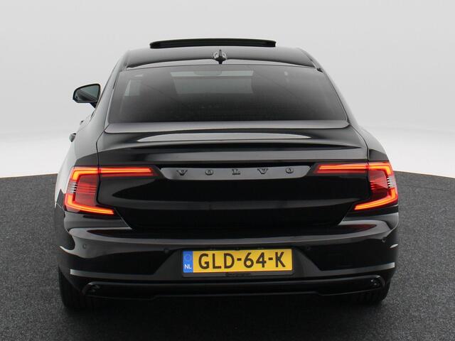 Volvo S90 2.0 T8 456 Pk Recharge AWD Ultra Dark | Stoel/Stuurverwarming | B&W audio | Head Up | 360º camera | Adaptive Cruise| Open Dak | Leer | 20 Inch | 22.288 Km !!