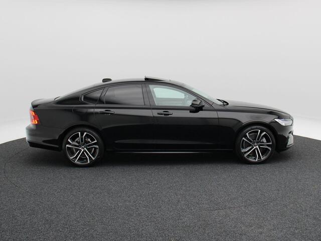 Volvo S90 2.0 T8 456 Pk Recharge AWD Ultra Dark | Stoel/Stuurverwarming | B&W audio | Head Up | 360º camera | Adaptive Cruise| Open Dak | Leer | 20 Inch | 22.288 Km !!
