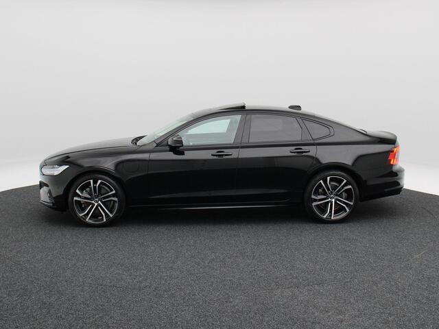Volvo S90 2.0 T8 456 Pk Recharge AWD Ultra Dark | Stoel/Stuurverwarming | B&W audio | Head Up | 360º camera | Adaptive Cruise| Open Dak | Leer | 20 Inch | 22.288 Km !!