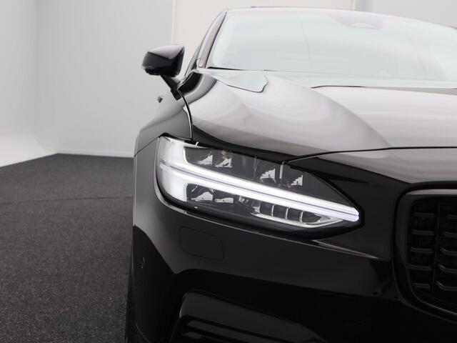Volvo S90 2.0 T8 456 Pk Recharge AWD Ultra Dark | Stoel/Stuurverwarming | B&W audio | Head Up | 360º camera | Adaptive Cruise| Open Dak | Leer | 20 Inch | 22.288 Km !!