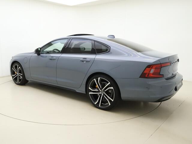 Volvo S90 T8 AWD Ultimate Dark | Head up display | Luchtvering | Polestar tune | Trekhaak |21" | 360 Camera | Alarm | Styling kit |