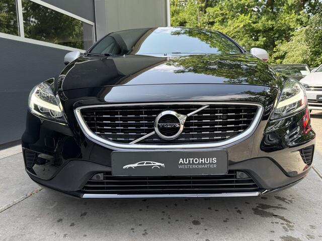 Volvo V40 2.0 D3 150pk Automaat Polar+ Sport R-Design Panorama Harman Kardon Navi Winterpakket Camera Half leer