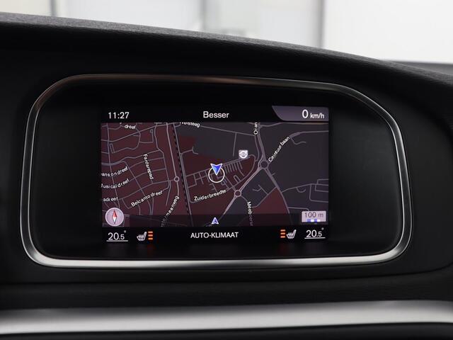 Volvo V40 2.0 T4 Business Sport | Stoelverwarming | Leder/Alcantara | Full LED | Navigatie | Climate control | Climate control | Parkeerhulp | R-Design