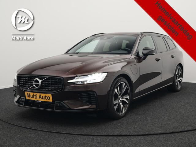 Volvo V60 2.0 T6 Recharge AWD R-Design Plug In Hybrid PHEV | Panodak | Lederen Sportstoelen Memory | Harman Kardon | Apple Carplay | Navigatie | Camera | L.M. 18" | DAB | Virtual |