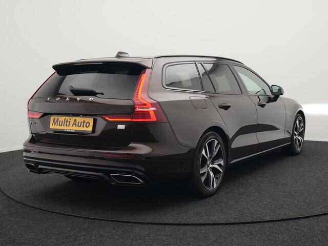 Volvo V60 2.0 T6 Recharge AWD R-Design Plug In Hybrid PHEV | Panodak | Lederen Sportstoelen Memory | Harman Kardon | Apple Carplay | Navigatie | Camera | L.M. 18" | DAB | Virtual |