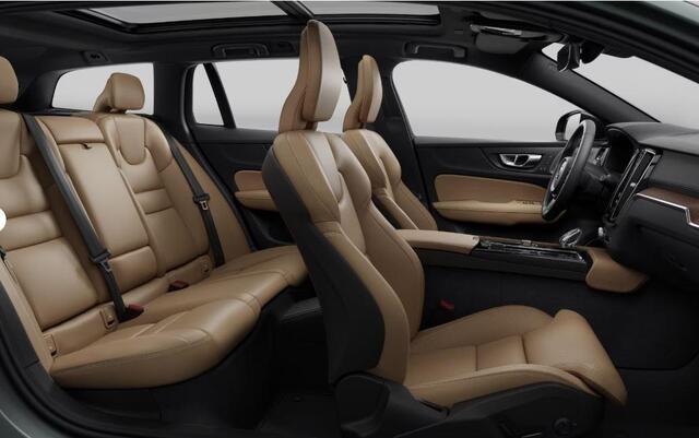 Volvo V60 2.0 T6 Plug-in hybrid AWD Ultra Dark | Bowers & Wilkins | Massage | Stoel ventilatie + Verwarming | Panorama Schuifdak | HUD | Adaptieve Cruise | BLIS | 360° Camera |