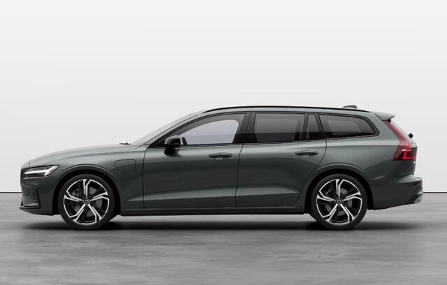 Volvo V60 2.0 T6 Plug-in hybrid AWD Ultra Dark | Bowers & Wilkins | Massage | Stoel ventilatie + Verwarming | Panorama Schuifdak | HUD | Adaptieve Cruise | BLIS | 360° Camera |